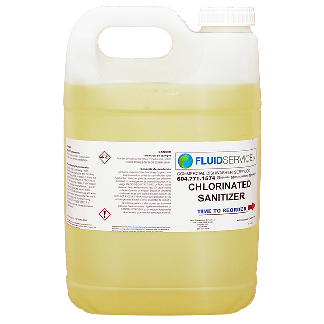 Low-Temp Chlorinated Sanitizer 2x10 Ltrs